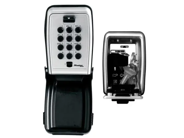 Master Lock 5423E Caja de Seguridad con Botones, Cuerpo de Zinc