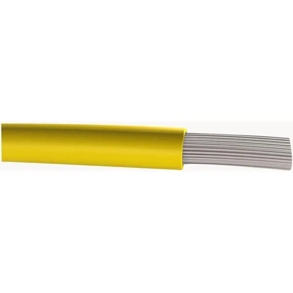 Equipment Wire, 7/0.2mm, Yellow, 10m