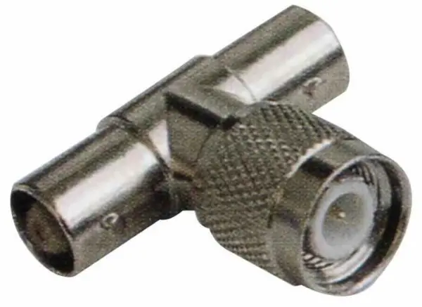 PRO SIGNAL TNC Male to 2x BNC Jack T-Adaptor