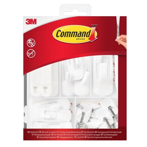 Command General Purpose Variety Kit, Damage-Free Hanging
