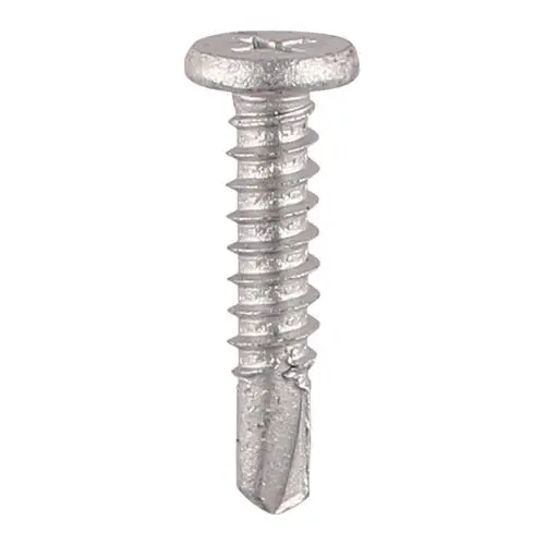 Timco Tornillos de Construcción Metálica, PH2, Cabeza Baja Pancake, 5.5x19mm, 5