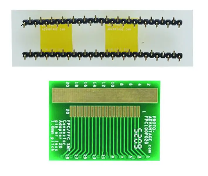 PROTO ADVANTAGE מתאם FPC/FFC SMT 1.0מ״מ, 20 פינים