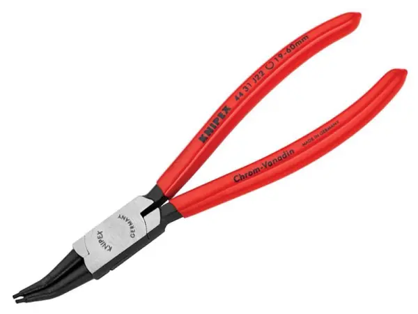Knipex - Tang Snap Ring Dalam Hujung Bengkok 45° 19-60mm J22