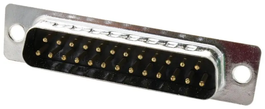 Multicomp 25-Way D-Sub Plug, Steel Body, DB