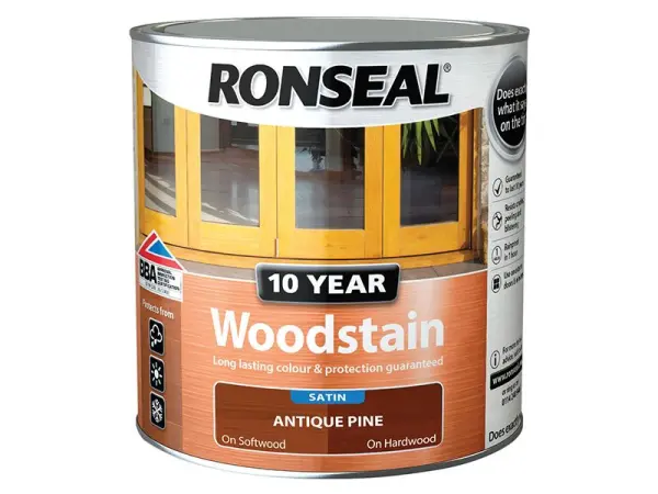 Ronseal - Pelekat Kayu Antik Pine Perlindungan 10 Tahun 750ml