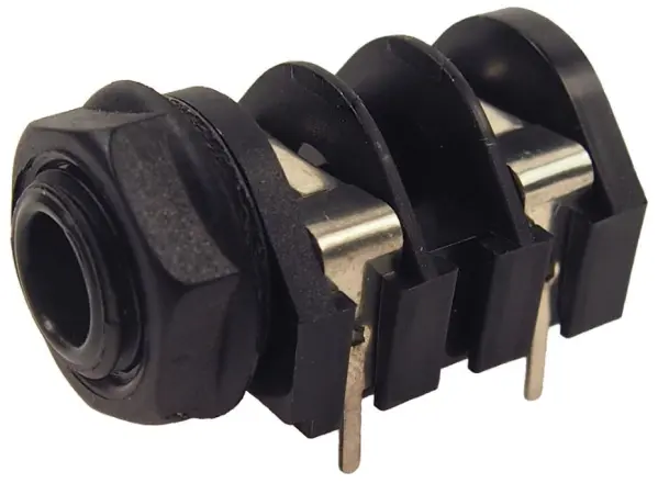 CLIFF 6,35mm PCB Mono Jack Socket