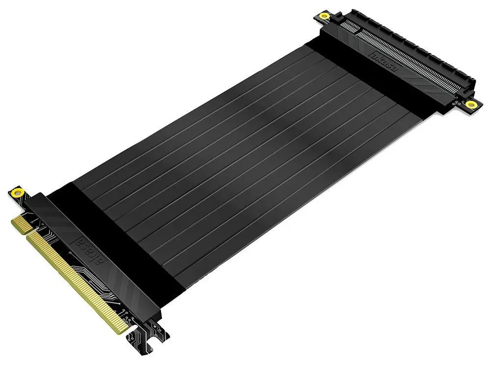 AKASA Riser Black X2 PCI-Express 3.0 x16, Cabo 200mm