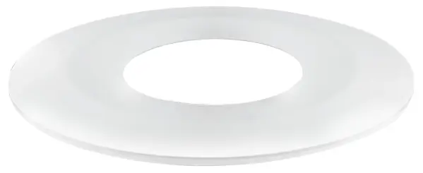 Integral LED Low-Profile Bezel for Fire Rated Downlight - White