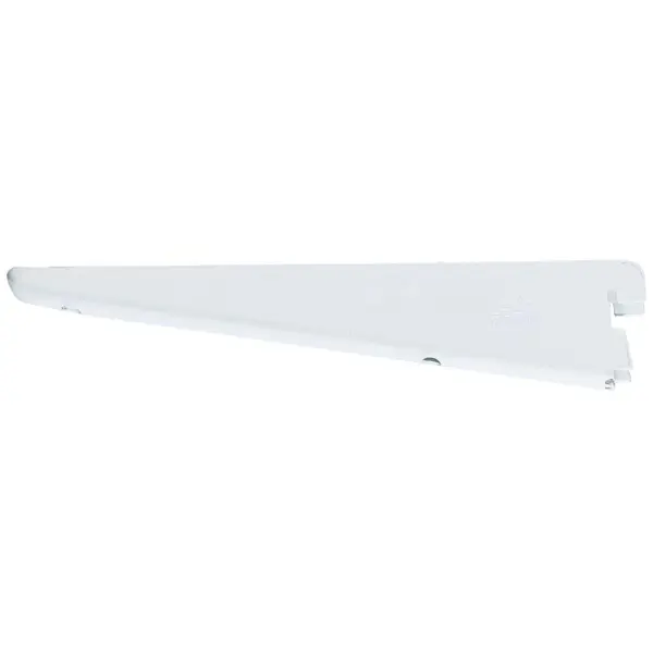 ARRONE Twin Slot Shelf Bracket, White - 220mm