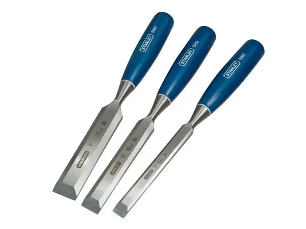 STANLEY Bevel Edge Chisel Set, 3-Piece (12, 18, 25mm)