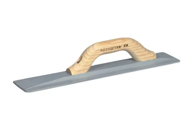 Marshalltown M145 Magnesium-Glätter mit quadratischem Ende, ergonomischem Holz-