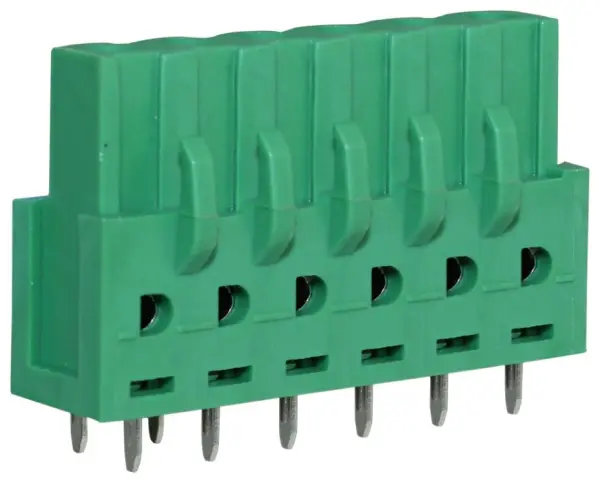 CAMDENBOSS 인버티드 PCB 터미널 블록, 6극, 5.08mm 피치