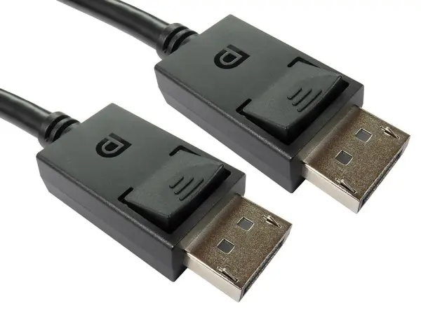 Pro Signal VESA Certified DP40 DisplayPort 2.1 Male to Male Lead, Black - 2m