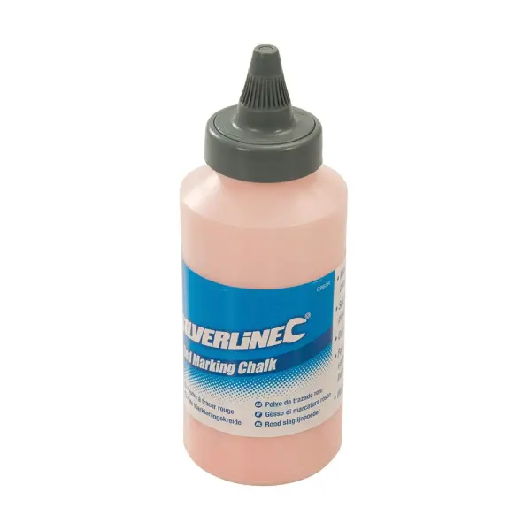 Silverline - Craie de Marquage Rouge, 250g