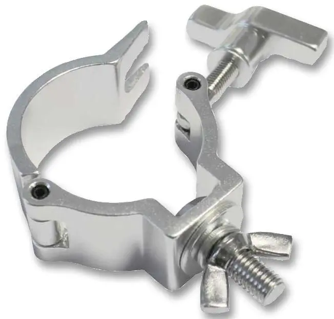 Global Truss Aluminium Half Coupler, 50mm, 100kg Capacity