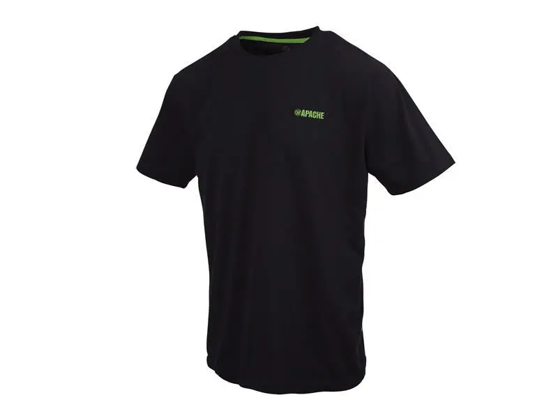 Apache Delta 블랙 티셔츠 - XL (44/46인치)