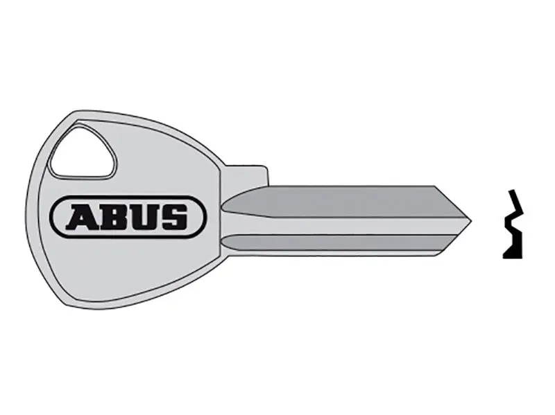 ABUS 65/25 25mm 新型プロファイル合い鍵