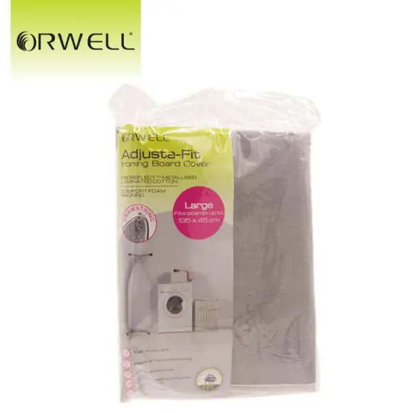 Orwell Adjusta-Fit Metallised Ironing Board Cover Large 135 x 45cm