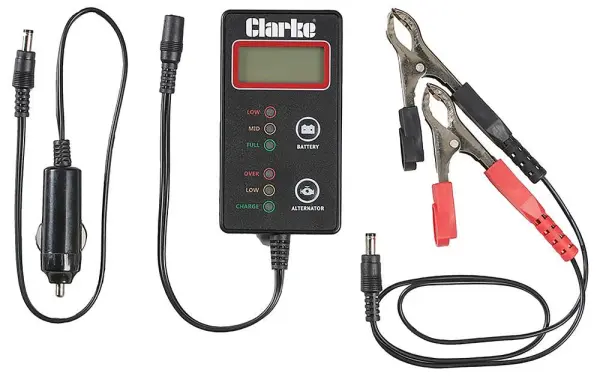 Clarke International Battery Tester 12V