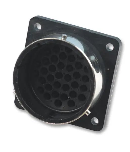 ITT CANNON Trident Ringlock 4-극 패널 잭, IP65