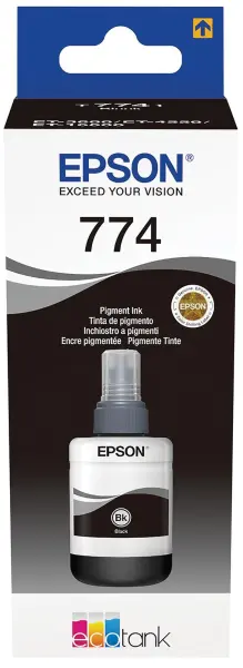 EPSON 774 Original EcoTank Ink Refill Bottle, Black