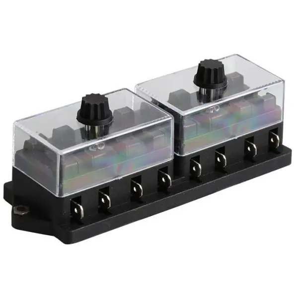 AUTO BAR 8-Way Fuse Box with Cover, 183g