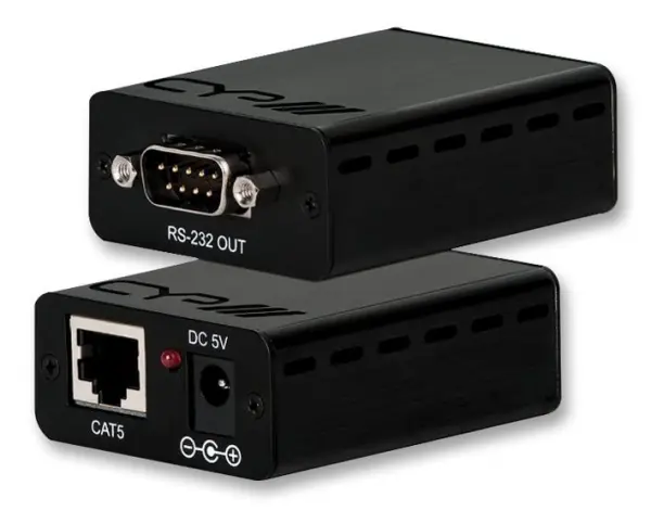 Set Estensore di Controllo RS232 CYP su Cat5/6, Portata 250m