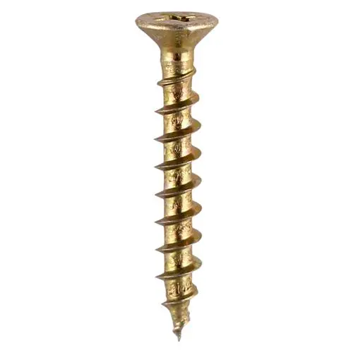 Timco Countersunk Ribbed Window Screws, 4.3x25mm, 1000 Pack