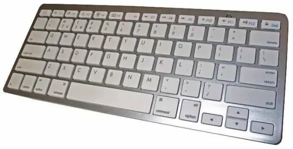 LMS Data - Papan Kekunci Wayarles untuk Tablet & Telefon Pintar (Perak)