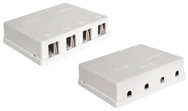 IP54 Black ABS Handheld Enclosure with Flanged Lid 50x35x20mm