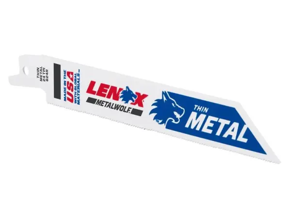 LENOX MetalWolf - Lanna Sábha Luascach Faire, 152mm, Pacáiste de 5