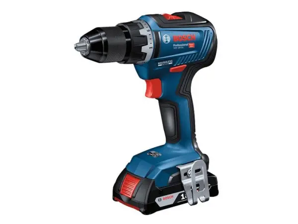 Bosch GSR 18V-55 Cordless Drill Driver, Brushless, 2x2.0Ah