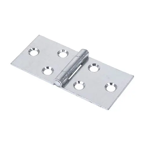 Timco Backflap Hinge - Uncranked, Zinc Plated, 38 x 87mm (2 Pack)