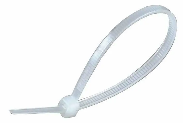 Concordia Technologies Nylon Cable Ties 380mm x 12.7mm, Natural, Pack of 25
