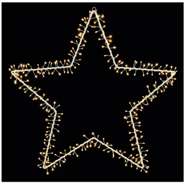 PREMIER - 280 LED MicroBrights Stern, Warmweiß, 600x600mm