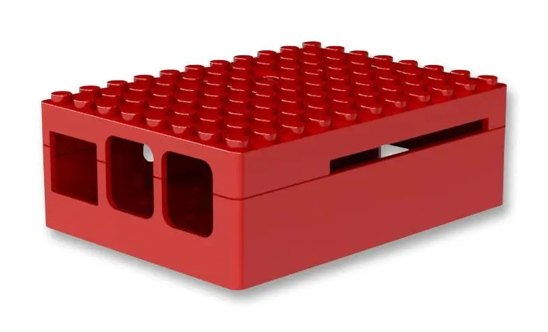 MULTICOMP PRO Pi-Blox Raspberry Pi Behuizing, Rood, ABS, LEGO® Compatibel