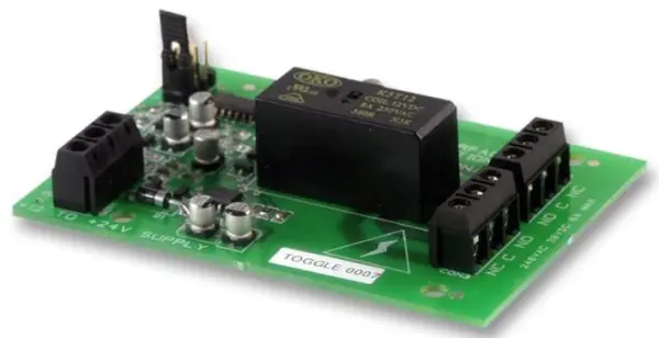 Interface Solutions Toggle Relay for Gates & Doors, 8A 240V