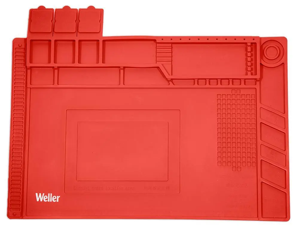 Weller Soldering Workstation Mat, Medium, Heat-Resistant