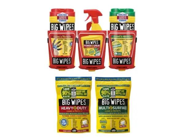 Big Wipes Van System - All-in-One Cleaning Kit