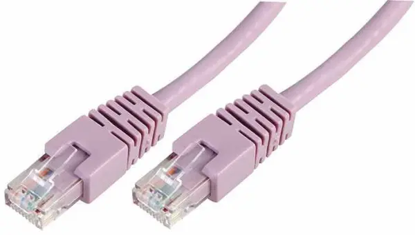 Pro Signal RJ45 Male naar Male Cat6 UTP Ethernet Kabel, 0.5m, Violet