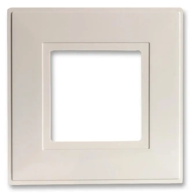 PRO ELEC Lichtschalter Fingerplatte, 2er Pack, Weiß