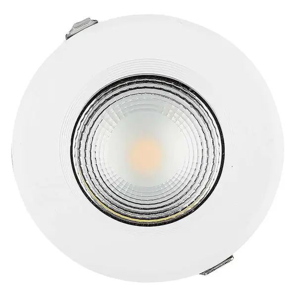V-TAC 40W LED COB Downlight, Daylight White, 6500K, 4200lm