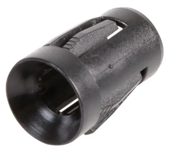 KINGBRIGHT 5mm Recessed LED Clip Housing, Black, 25 Pack