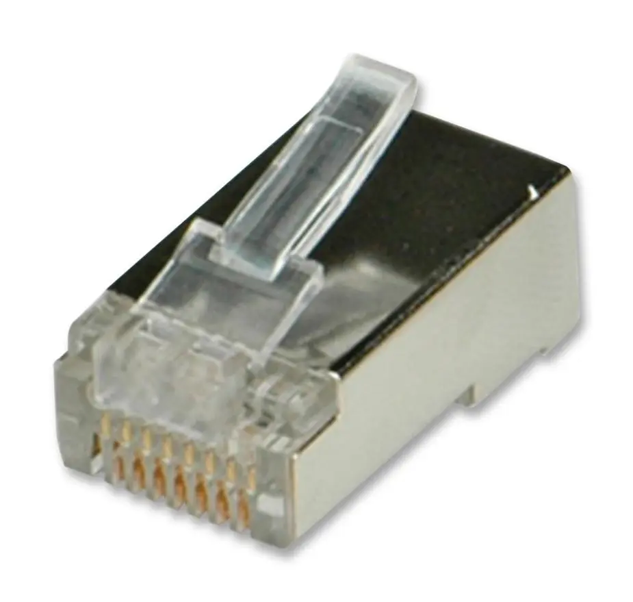 Bouchon RJ45 blindé ROLINE, Cat5e, 8P8C, modulaire - Lot de 10