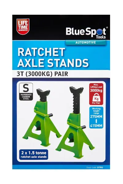 Blue Spot Tools 3T（3000kg）棘轮千斤顶支架