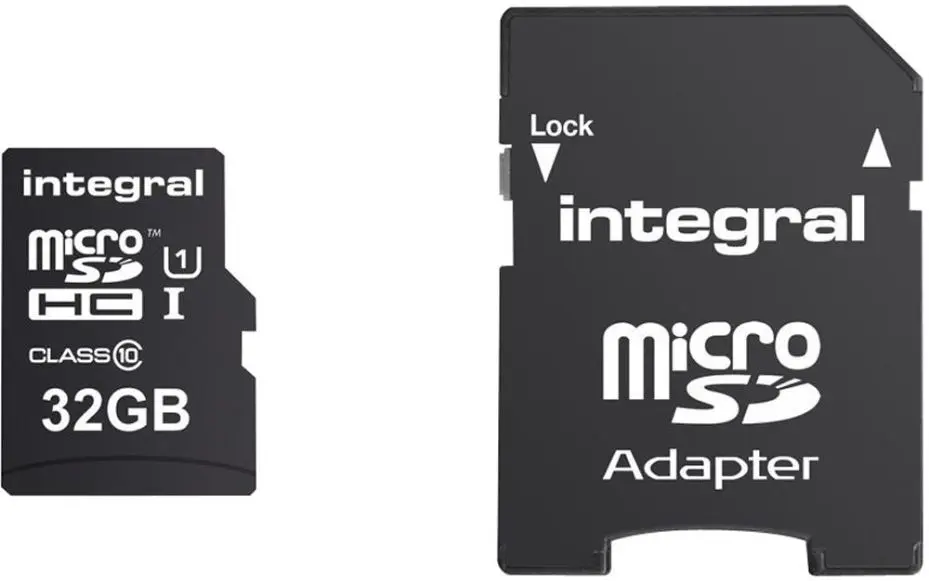INTEGRAL UltimaPro X třídy 10 U3 MicroSDHC karta 32GB s SD adaptérem