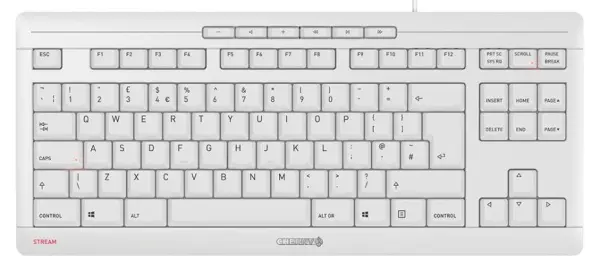 CHERRY STREAM TKL Tastiera, Nero, Compatta, USB