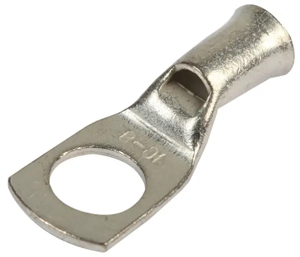 CONCORDIA TECHNOLOGIES 10mm² Copper Crimp Terminal Lug, Pack of 50 - M10