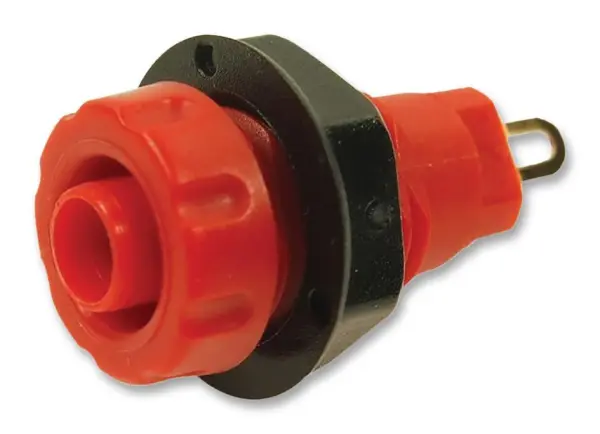CLIFF ELECTRONIC COMPONENTS - 4mm Touchproof Socket, S16X - Red