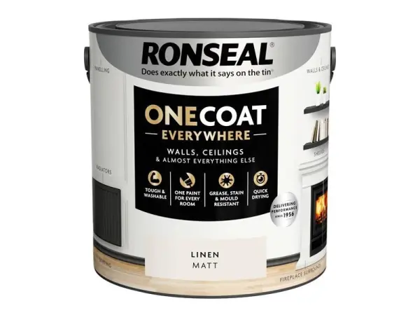Vernice Ronseal One Coat Everywhere 2.5L - Lino